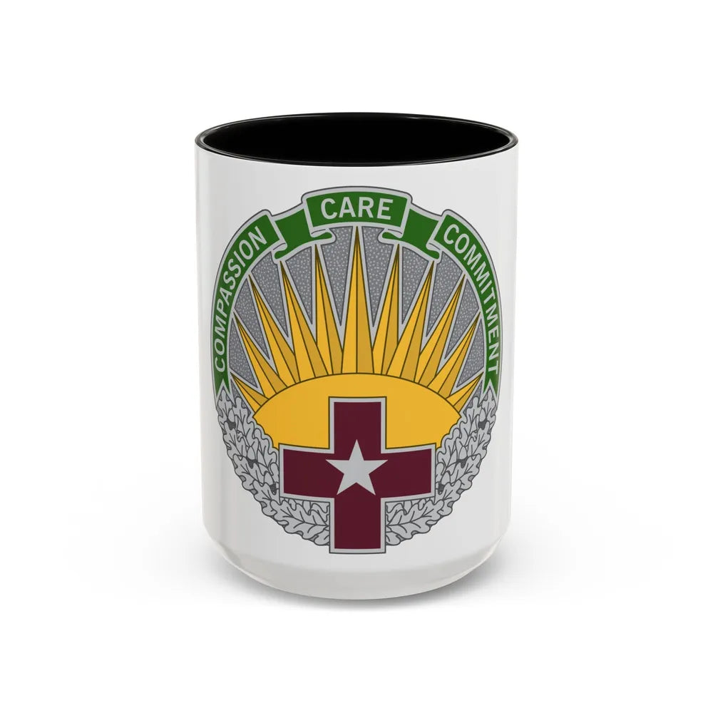 Regional Health Command Central (U.S. Army) Accent Coffee Mug 15oz Black - Go Mug Yourself