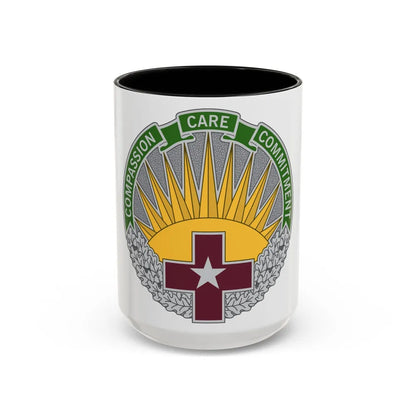 Regional Health Command Central (U.S. Army) Accent Coffee Mug 15oz Black - Go Mug Yourself