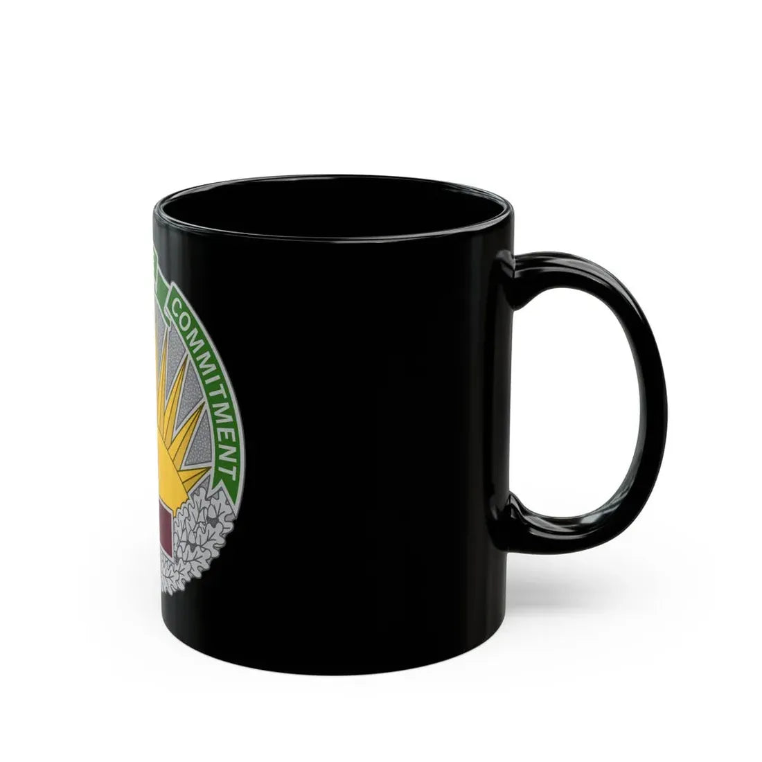 Regional Health Command Central (U.S. Army) Black Coffee Mug - Go Mug Yourself