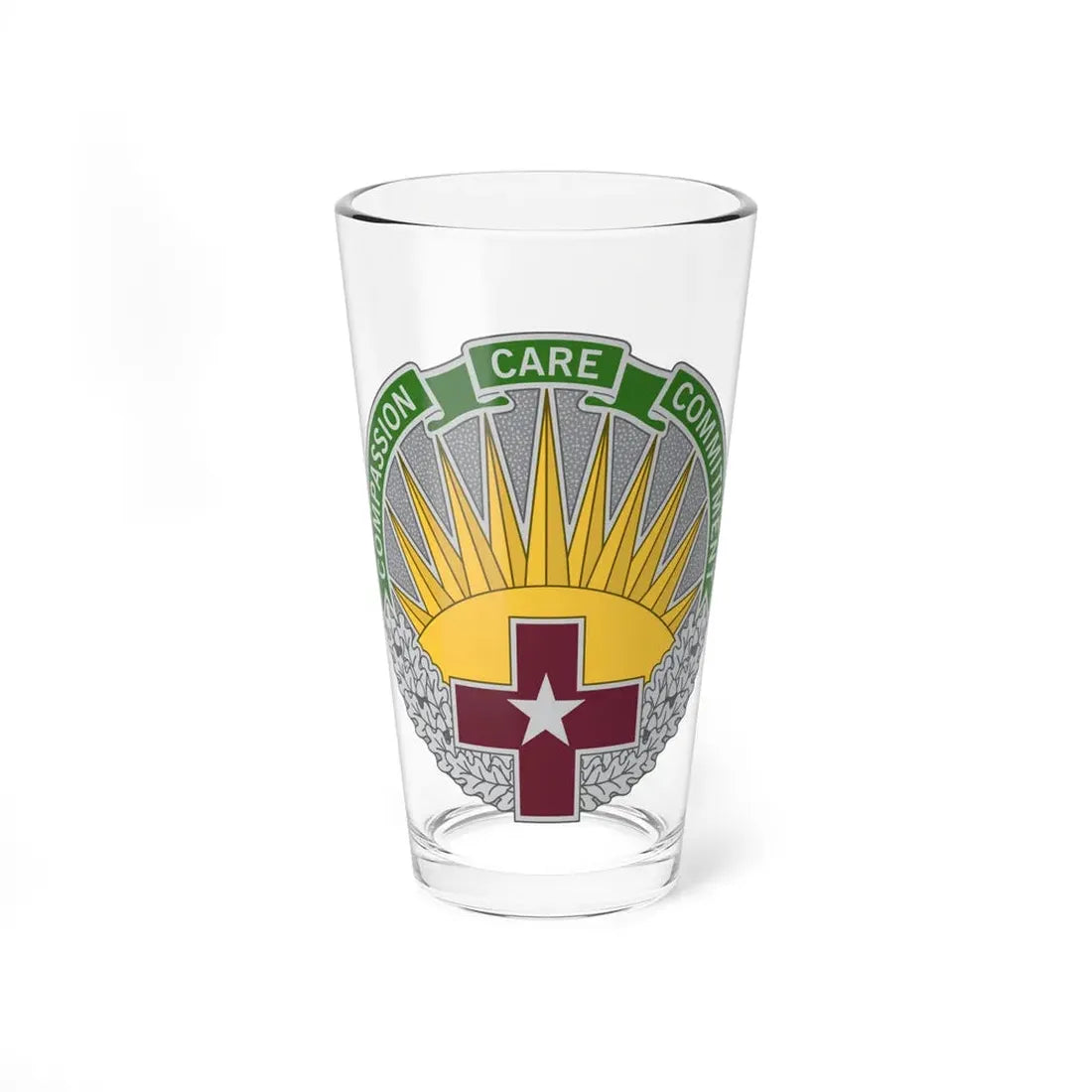 Regional Health Command Central (U.S. Army) Pint Glass 16oz 16oz - Go Mug Yourself