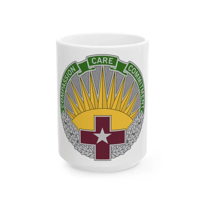 Regional Health Command Central (U.S. Army) White Coffee Mug 15oz - Go Mug Yourself