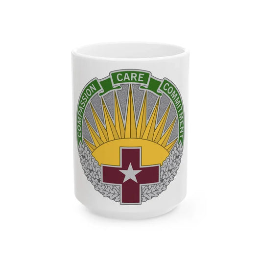 Regional Health Command Central (U.S. Army) White Coffee Mug 15oz - Go Mug Yourself