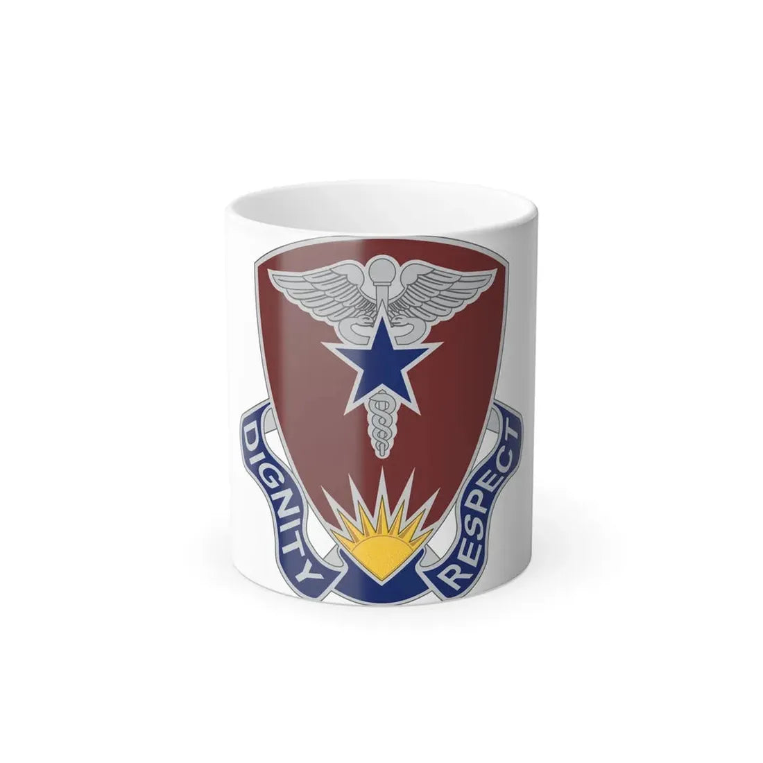 Regional Health Command Europe (U.S. Army) Color Changing Coffee Mug 11oz - Go Mug Yourself