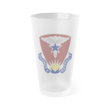 Regional Health Command Europe (U.S. Army) Frosted Pint Glass 16oz Default Title - Go Mug Yourself