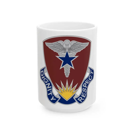Regional Health Command Europe (U.S. Army) White Coffee Mug 15oz - Go Mug Yourself