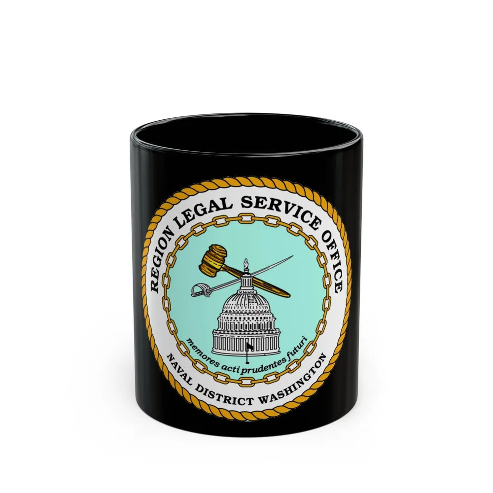 Regional Legal Service Offices (U.S. Navy) Black Coffee Mug-11oz-Go Mug Yourself