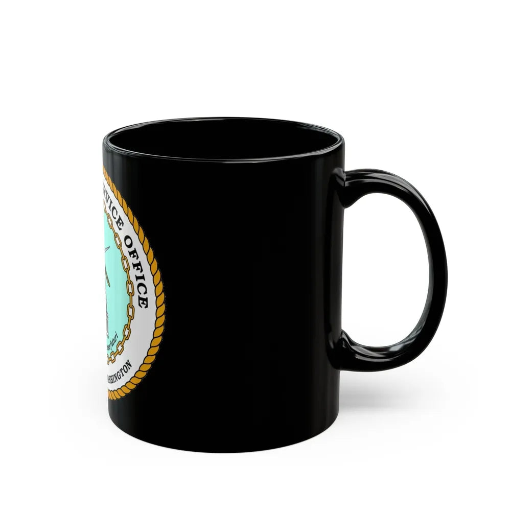 Regional Legal Service Offices (U.S. Navy) Black Coffee Mug-Go Mug Yourself