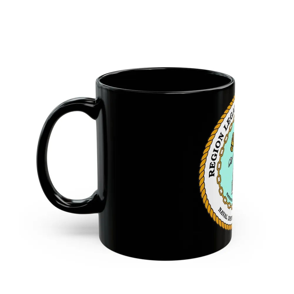 Regional Legal Service Offices (U.S. Navy) Black Coffee Mug-Go Mug Yourself