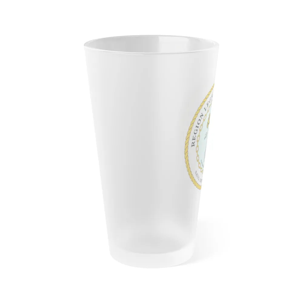 Regional Legal Service Offices (U.S. Navy) Frosted Pint Glass 16oz-Go Mug Yourself