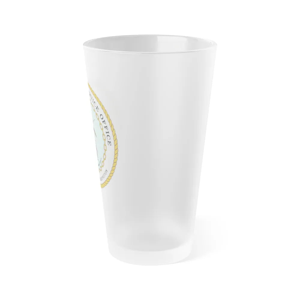 Regional Legal Service Offices (U.S. Navy) Frosted Pint Glass 16oz-Go Mug Yourself