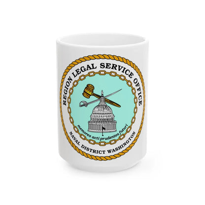 Regional Legal Service Offices (U.S. Navy) White Coffee Mug-15oz-Go Mug Yourself