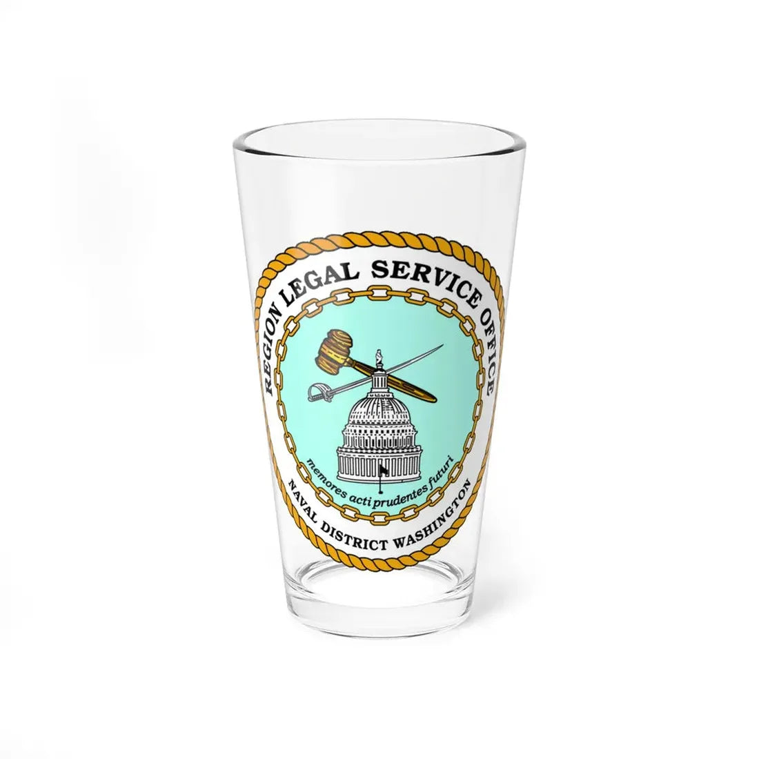 Regional Legal Service Offices (U.S. Navy) Pint Glass 16oz 16oz - Go Mug Yourself