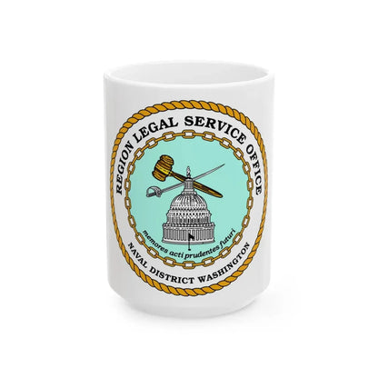 Regional Legal Service Offices (U.S. Navy) White Coffee Mug 15oz - Go Mug Yourself