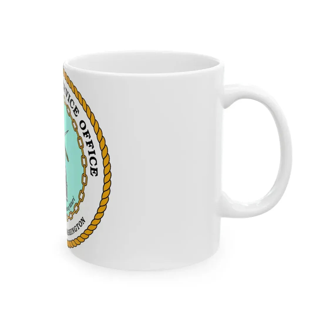 Regional Legal Service Offices (U.S. Navy) White Coffee Mug - Go Mug Yourself
