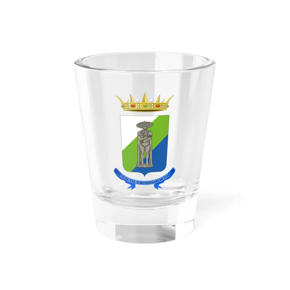 Regione-Abruzzo-Stemma-2 (Italy) (Coat of Arms) Shot Glass 1.5oz 1.5oz - Go Mug Yourself