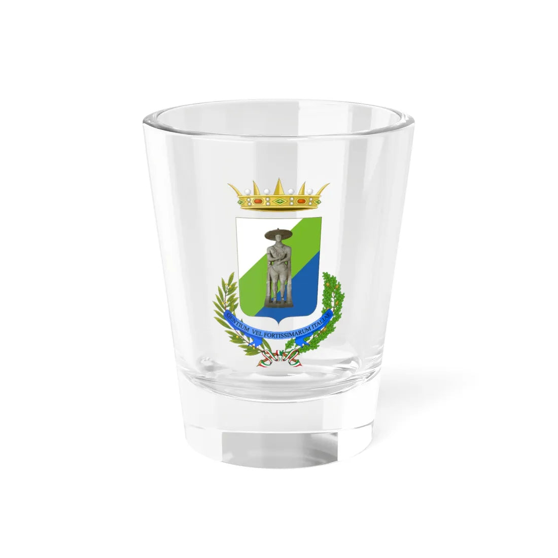 Regione-Abruzzo-Stemma Variante (Italy) (Coat of Arms) Shot Glass 1.5oz 1.5oz - Go Mug Yourself