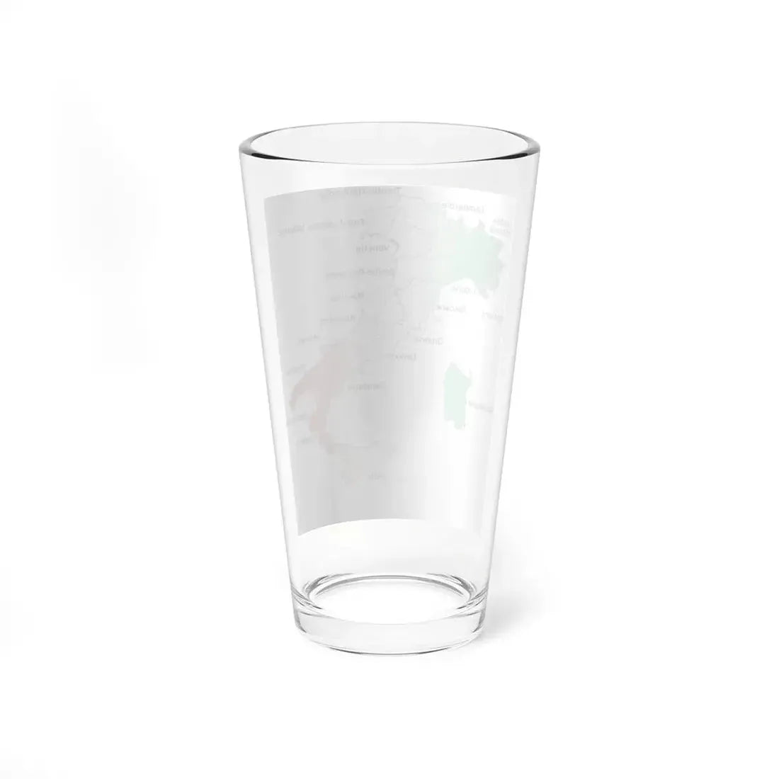 Regions of Italy with names-fr (Italy) Pint Glass 16oz - Go Mug Yourself