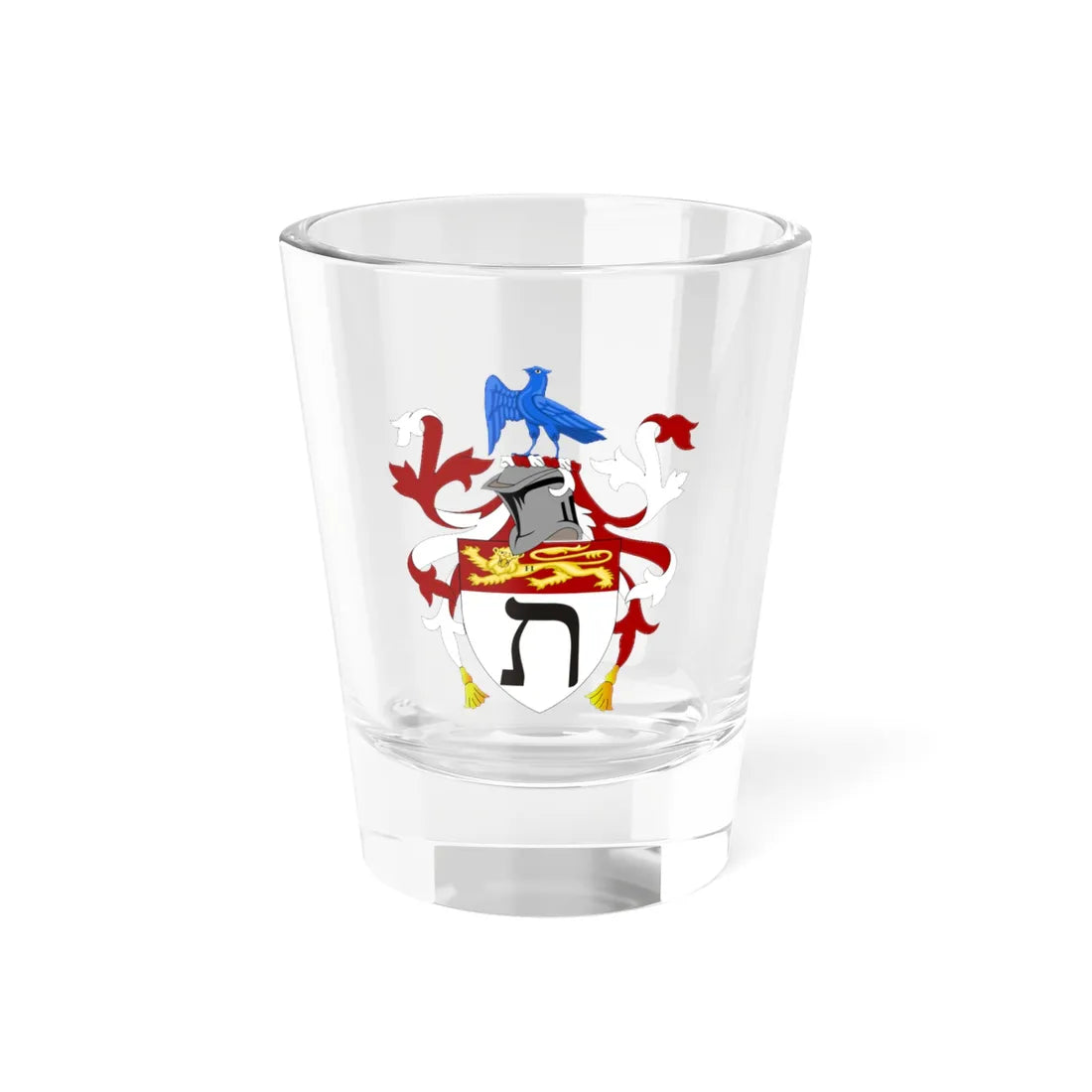 Regius Professor Hebrew Cantab (England) (Coat of Arms) Shot Glass 1.5oz 1.5oz - Go Mug Yourself