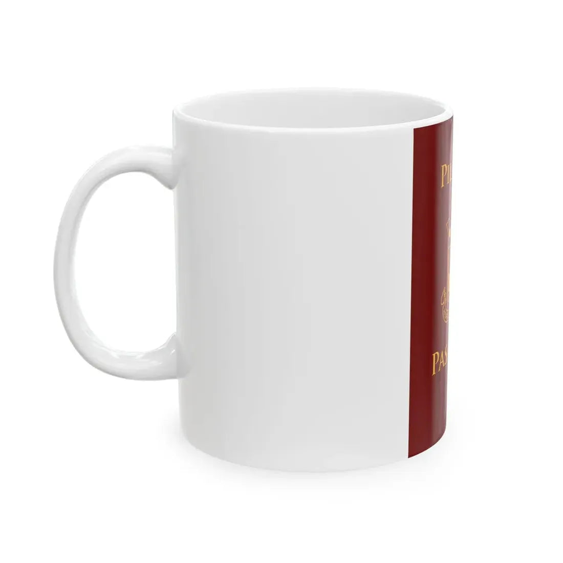 Regular Philippine Passport - White Coffee Mug - Go Mug Yourself