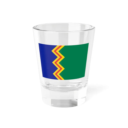 Rejected Flag Proposal for South Africa from February 1994 No.2 (South Africa) Shot Glass 1.5oz 1.5oz - Go Mug Yourself