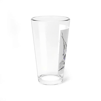 Relax and enjoy it, Bluebook, March 1953 (Magazine Illustration) Pint Glass 16oz - Go Mug Yourself