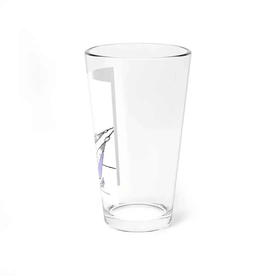 Relax and enjoy it, Bluebook, March 1953 (Magazine Illustration) Pint Glass 16oz - Go Mug Yourself