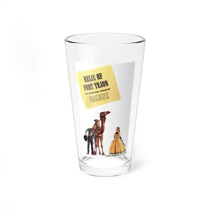 Relic Of Fort Tejon (1), Collier's, December 20, 1947 (Magazine Illustration) Pint Glass 16oz 16oz - Go Mug Yourself