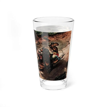 Relic Of Fort Tejon (2), Collier's, December 20, 1947 (Magazine Illustration) Pint Glass 16oz - Go Mug Yourself