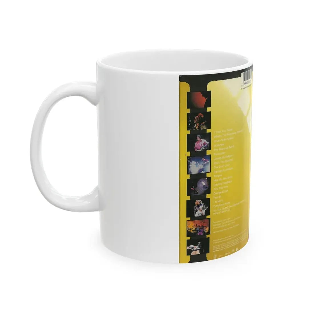 REM ROAD MOVIE (VHS COVER) - White Coffee Mug - Go Mug Yourself