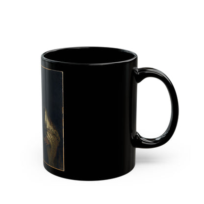 Rembrandt Aristotle with a Bust of Homer - Black Coffee Mug-Go Mug Yourself