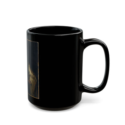 Rembrandt Aristotle with a Bust of Homer - Black Coffee Mug-Go Mug Yourself