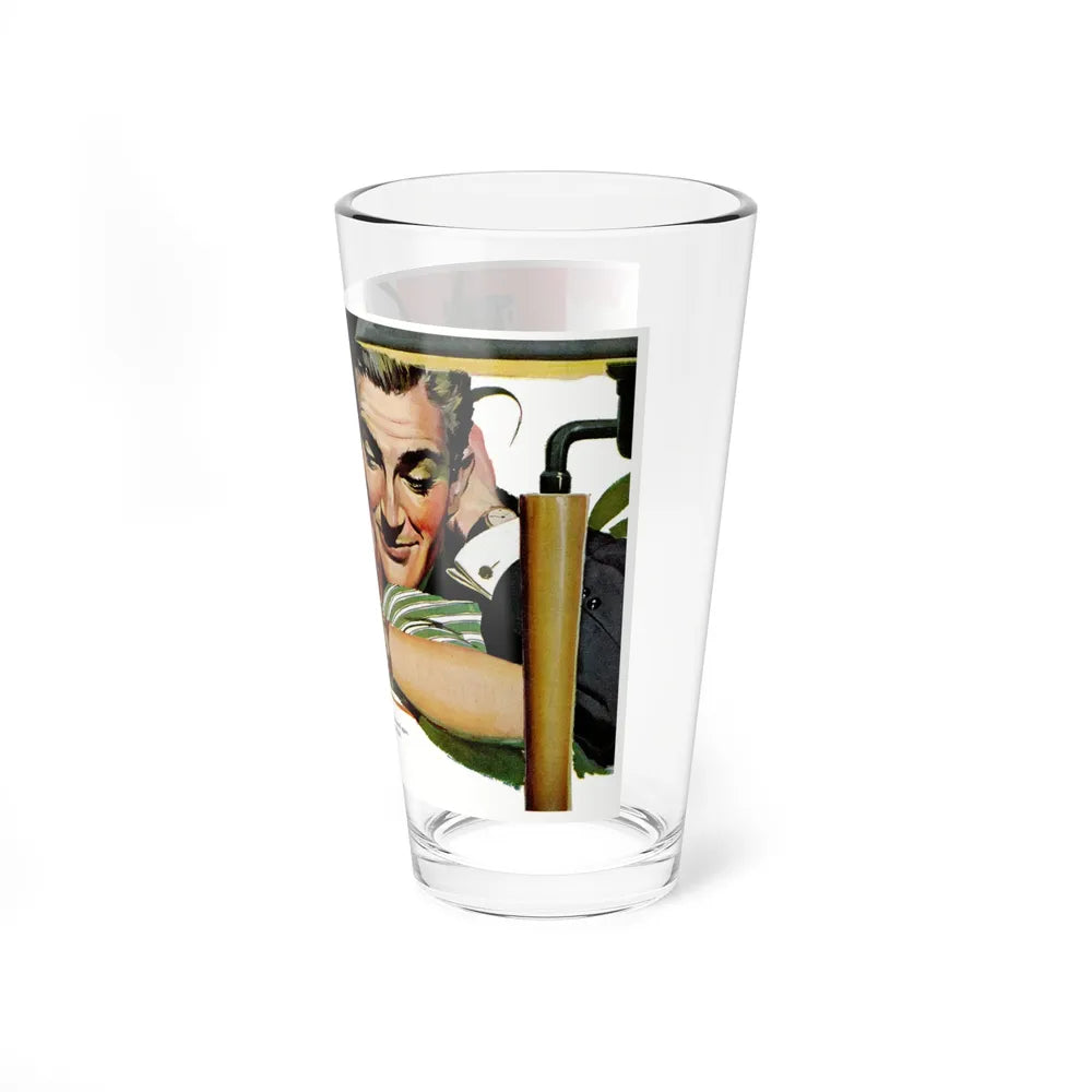 Remember Me, Your Wife, 1956 (Magazine Illustration) Pint Glass 16oz-Go Mug Yourself