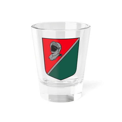 Ērģemes pagasta ģerbonis (Latvia) (Coat of Arms) Shot Glass 1.5oz 1.5oz - Go Mug Yourself