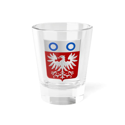 Rendeux wapen (Belgium) (Coat of Arms) Shot Glass 1.5oz 1.5oz - Go Mug Yourself
