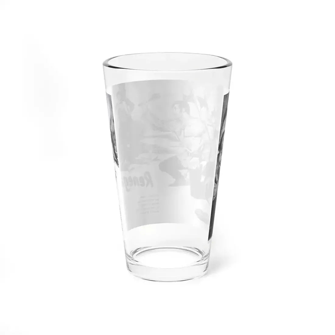 Renegade!, Man's Illustrated, February 1958 (Magazine Illustration) Pint Glass 16oz - Go Mug Yourself