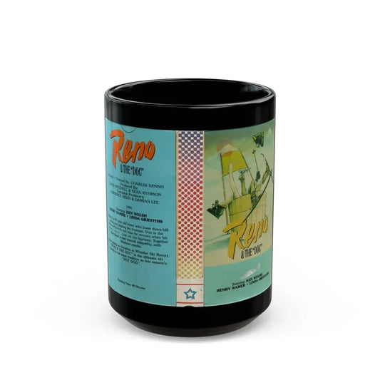 RENO AND THE DOC (VHS COVER) - Black Coffee Mug 15oz - Go Mug Yourself