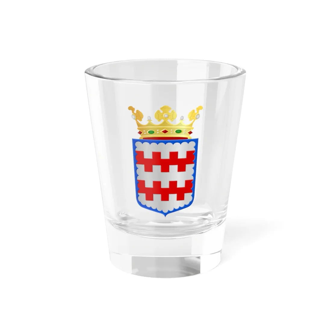 Renswoude wapen alternatief (Netherlands) (Coat of Arms) Shot Glass 1.5oz 1.5oz - Go Mug Yourself