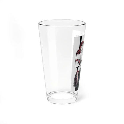 Report from the Dean (1), Bluebook, March 1954 (Magazine Illustration) Pint Glass 16oz - Go Mug Yourself