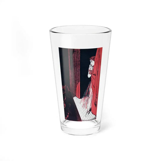 Report from the Dean (3), Bluebook, March 1954 (Magazine Illustration) Pint Glass 16oz 16oz - Go Mug Yourself