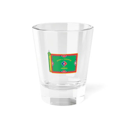 Reproducao do Estandarte-Distintivo da Escola de Sargentos das Armas - ESA de 1952 (Brazil) Shot Glass 1.5oz 1.5oz - Go Mug Yourself