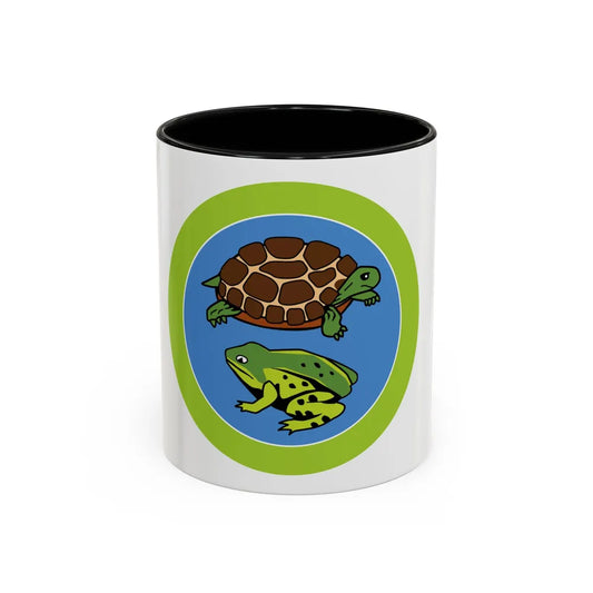 Reptile And Amphibian Study (Boy Scout Merit Badge) Accent Coffee Mug 11oz Black - Go Mug Yourself