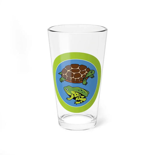 Reptile And Amphibian Study (Boy Scout Merit Badge) Pint Glass 16oz 16oz - Go Mug Yourself