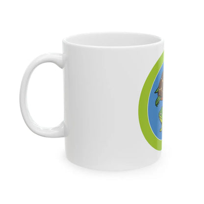 Reptile And Amphibian Study (Boy Scout Merit Badge) White Coffee Mug-Go Mug Yourself