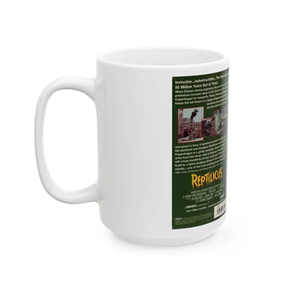 REPTILICUS (VHS COVER) - White Coffee Mug - Go Mug Yourself