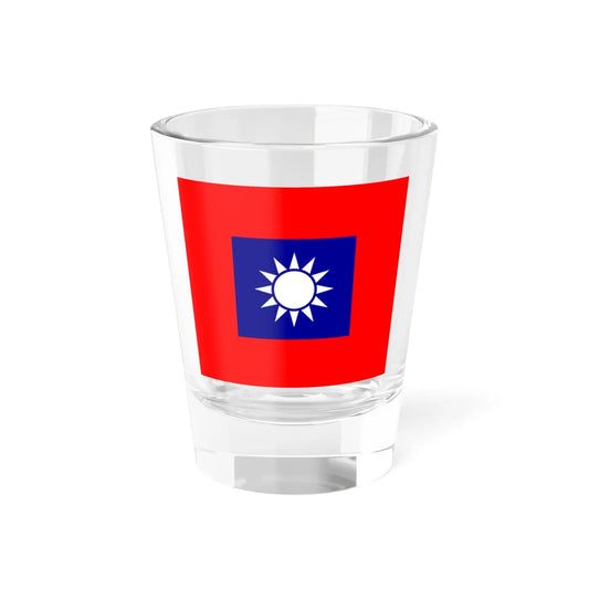 Republic of China Army Flag 1953 (China) Shot Glass 1.5oz 1.5oz - Go Mug Yourself