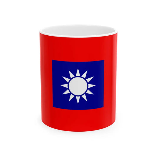 Republic of China Army Flag 1953 (China) White Coffee Mug 11oz - Go Mug Yourself