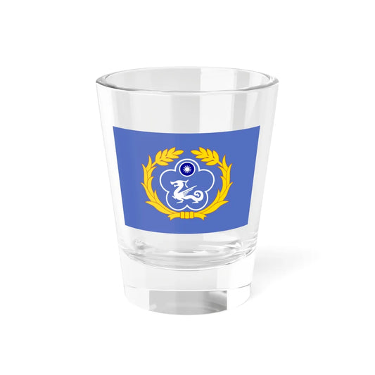 Republic of China Coast Guard ROCCG Flag (China) Shot Glass 1.5oz 1.5oz - Go Mug Yourself