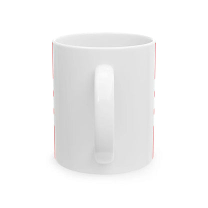 Republic of China Combined Service Force Flag-1952 (China) White Coffee Mug - Go Mug Yourself