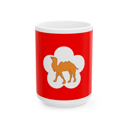 Republic of China Combined Service Force Flag-1956 (China) White Coffee Mug 15oz - Go Mug Yourself