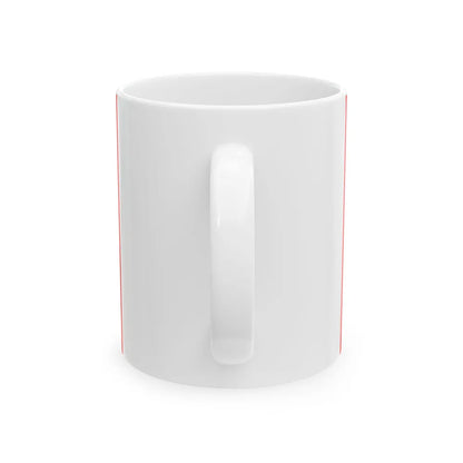 Republic of China Combined Service Force Flag-1956 (China) White Coffee Mug - Go Mug Yourself